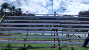 arquibancada futebol antes