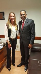 Presidente da Ampeb com o deputado Márcio Marinho