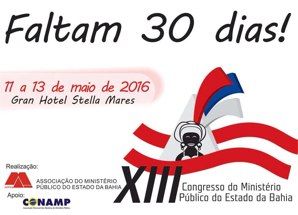 Ampeb realiza XIII Congresso do MP-BA