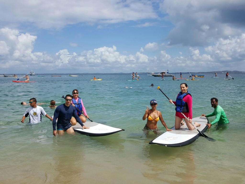 Ampeb inicia aulas de Stand Up Paddle para associados
