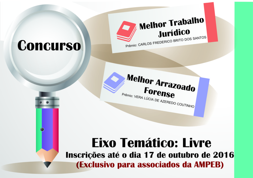 Concurso melhor Trabalho Jurídico e Arrazoado Forense