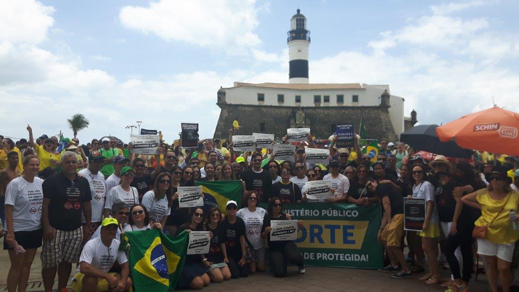 MP e Judiciário vão para as ruas defender a Democracia Brasileira