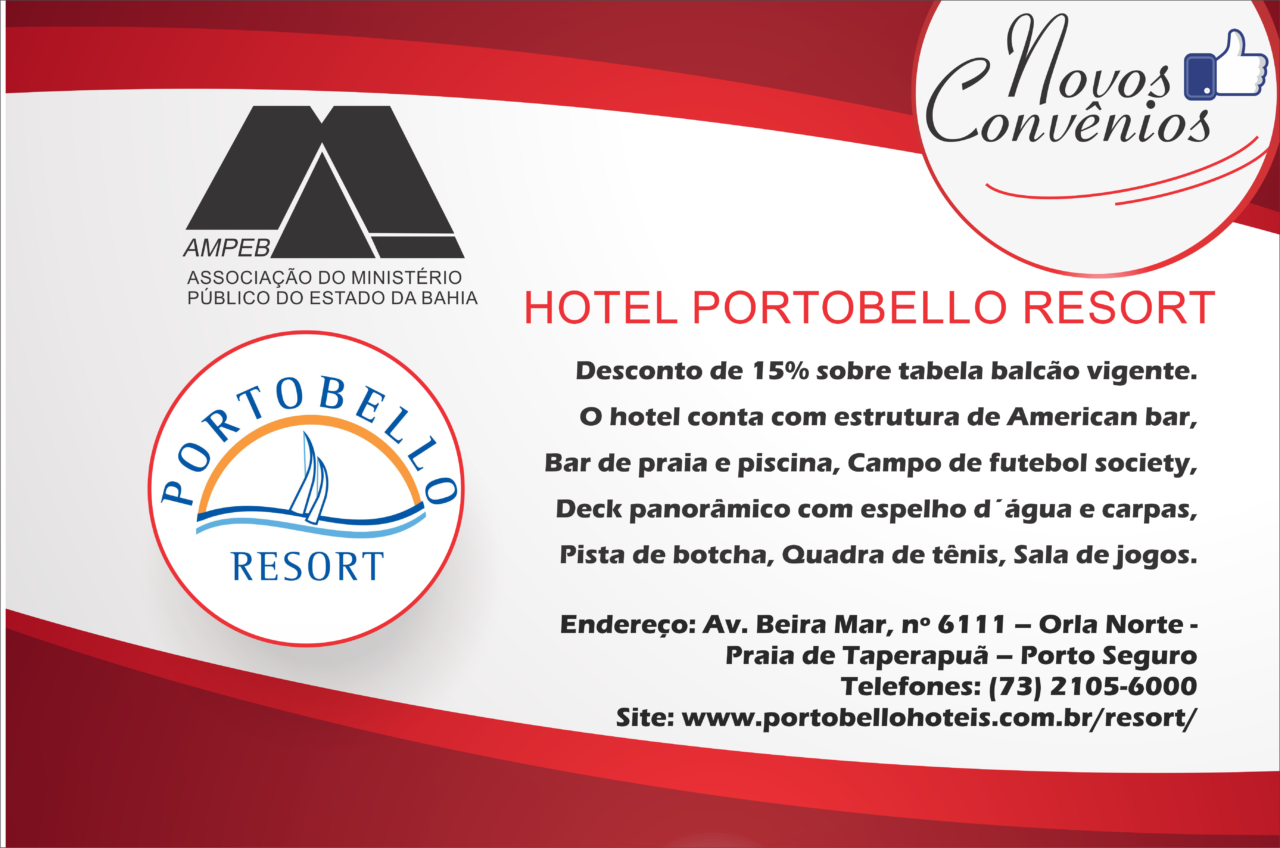 Ampeb fecha convênio com PortoBello Resort em Porto Seguro