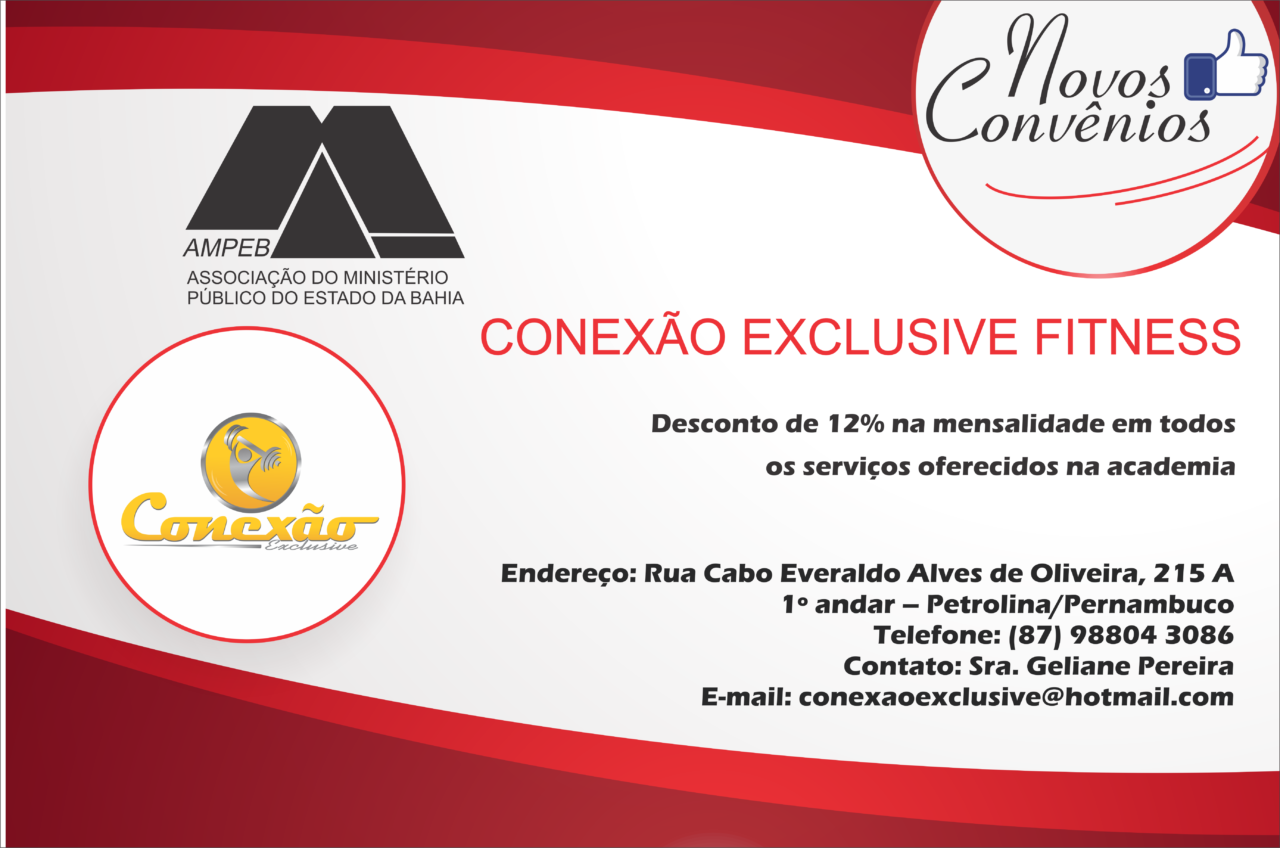 Conexão Fitness fecha parceria com a Ampeb