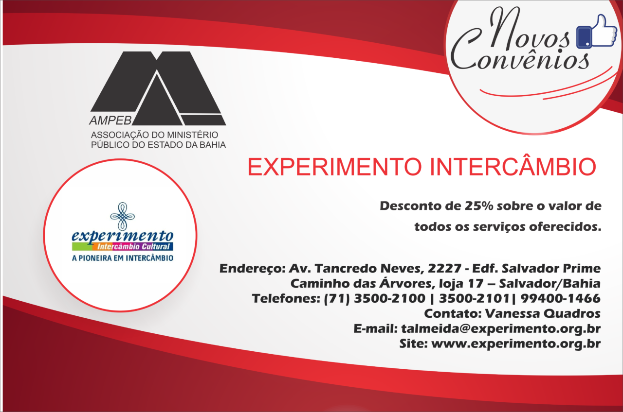 Ampeb fecha convênio com empresa de intercâmbio