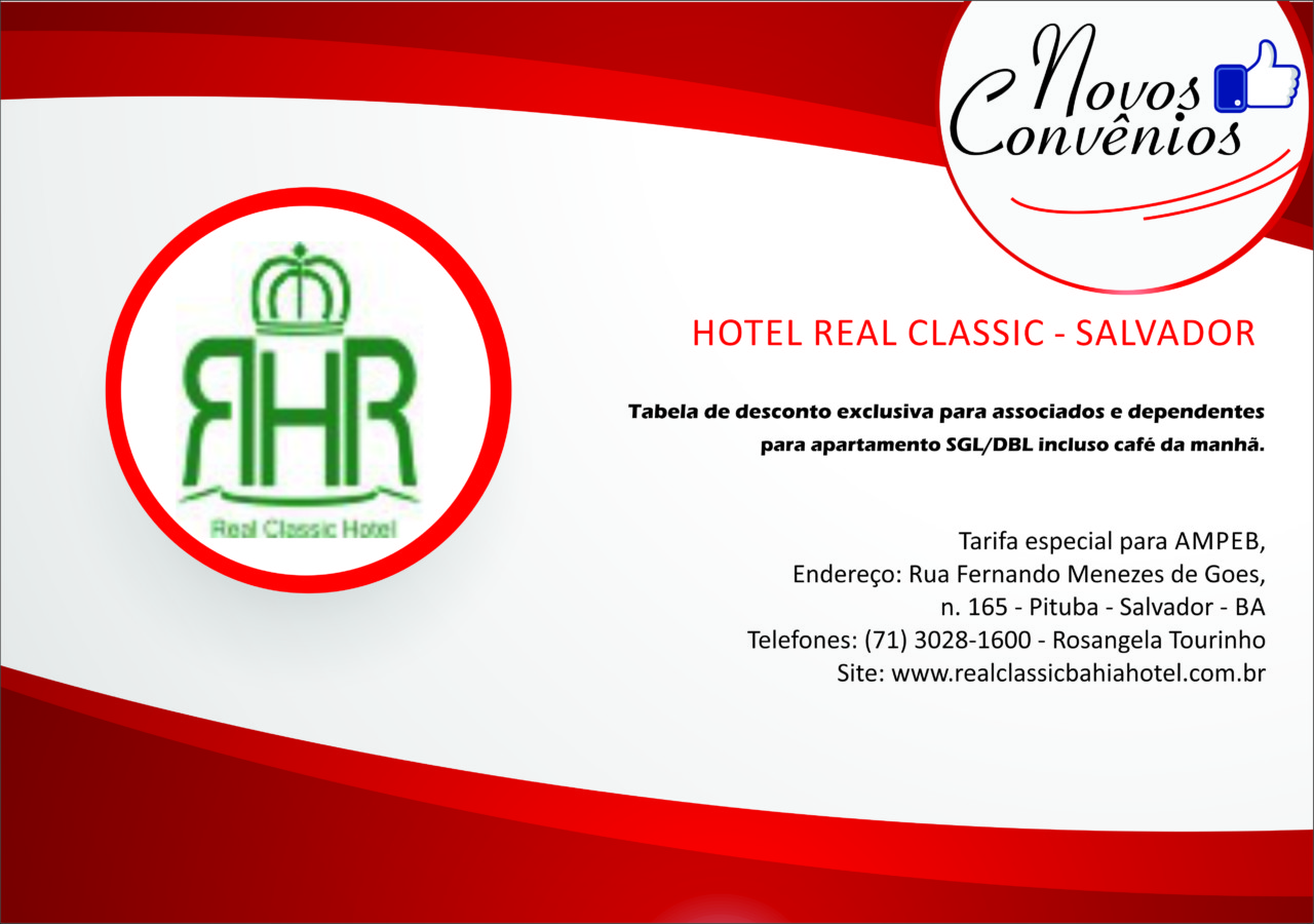 Novos convênios: Hotel de Salvador oferece tarifa especial para a Ampeb