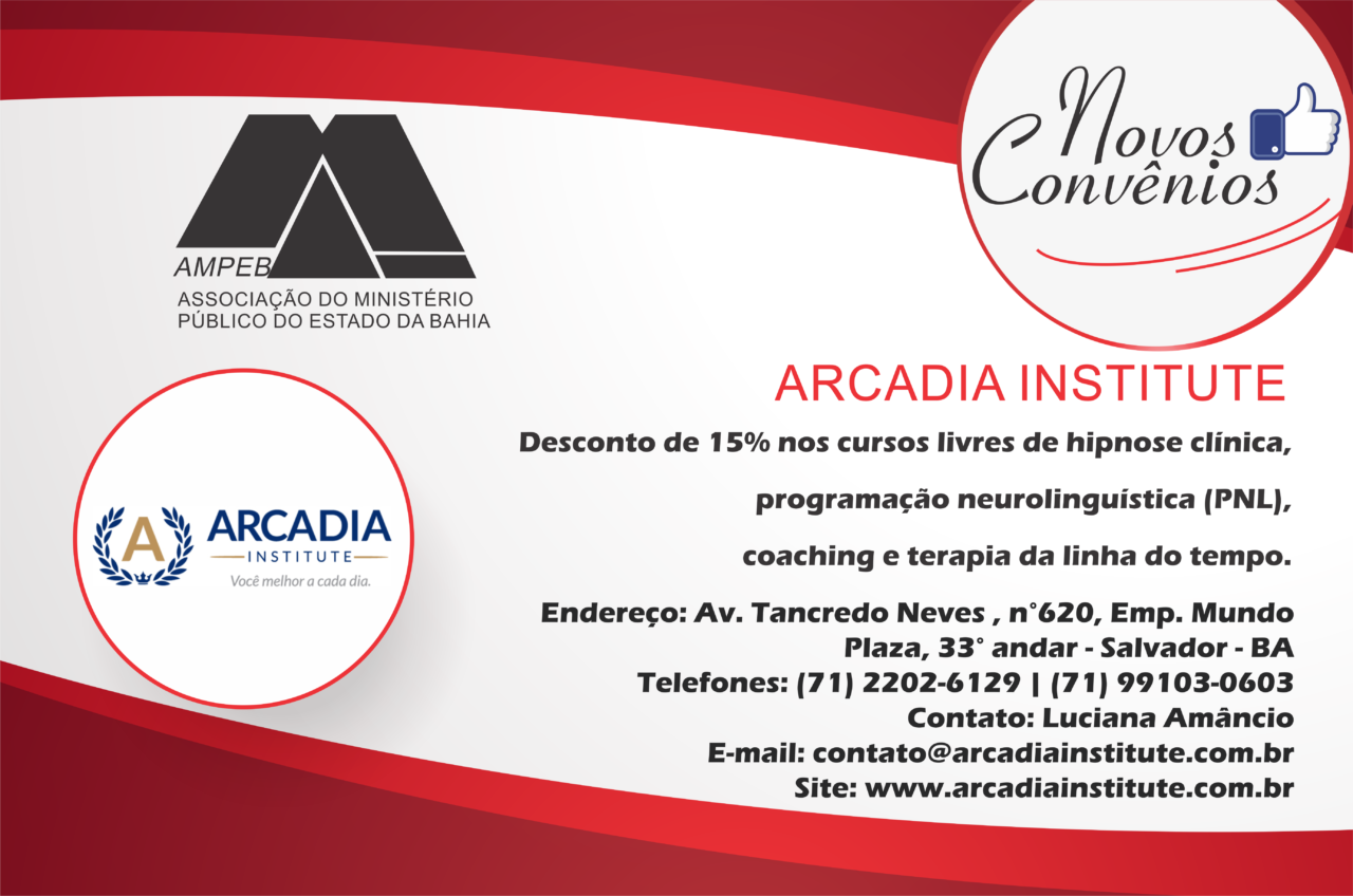Ampeb fecha parceria com a Arcadia Institute