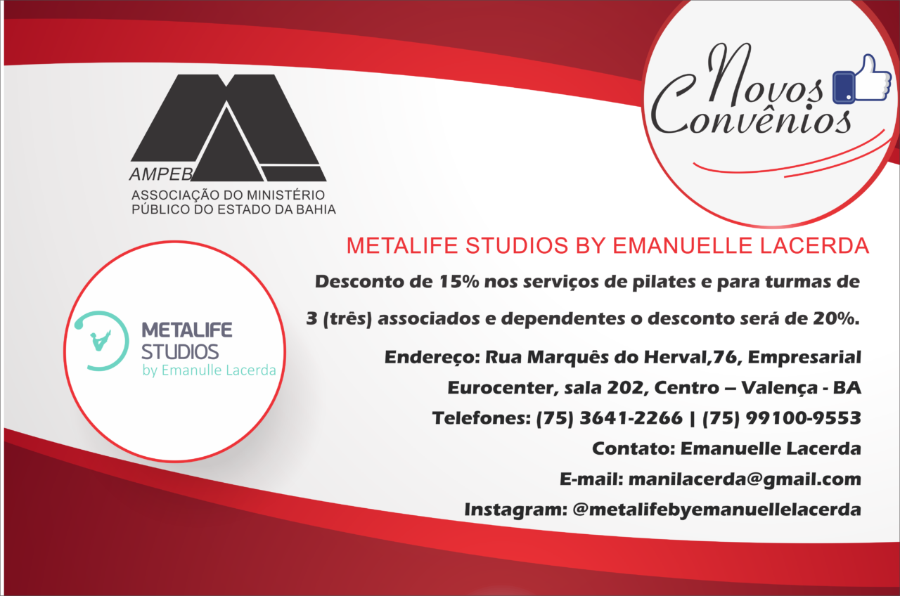 Ampeb firma convênio com estúdio de Pilates em Valença