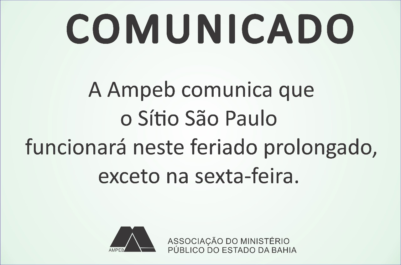 Corpus Christi – Funcionamento do Sítio no feriadão