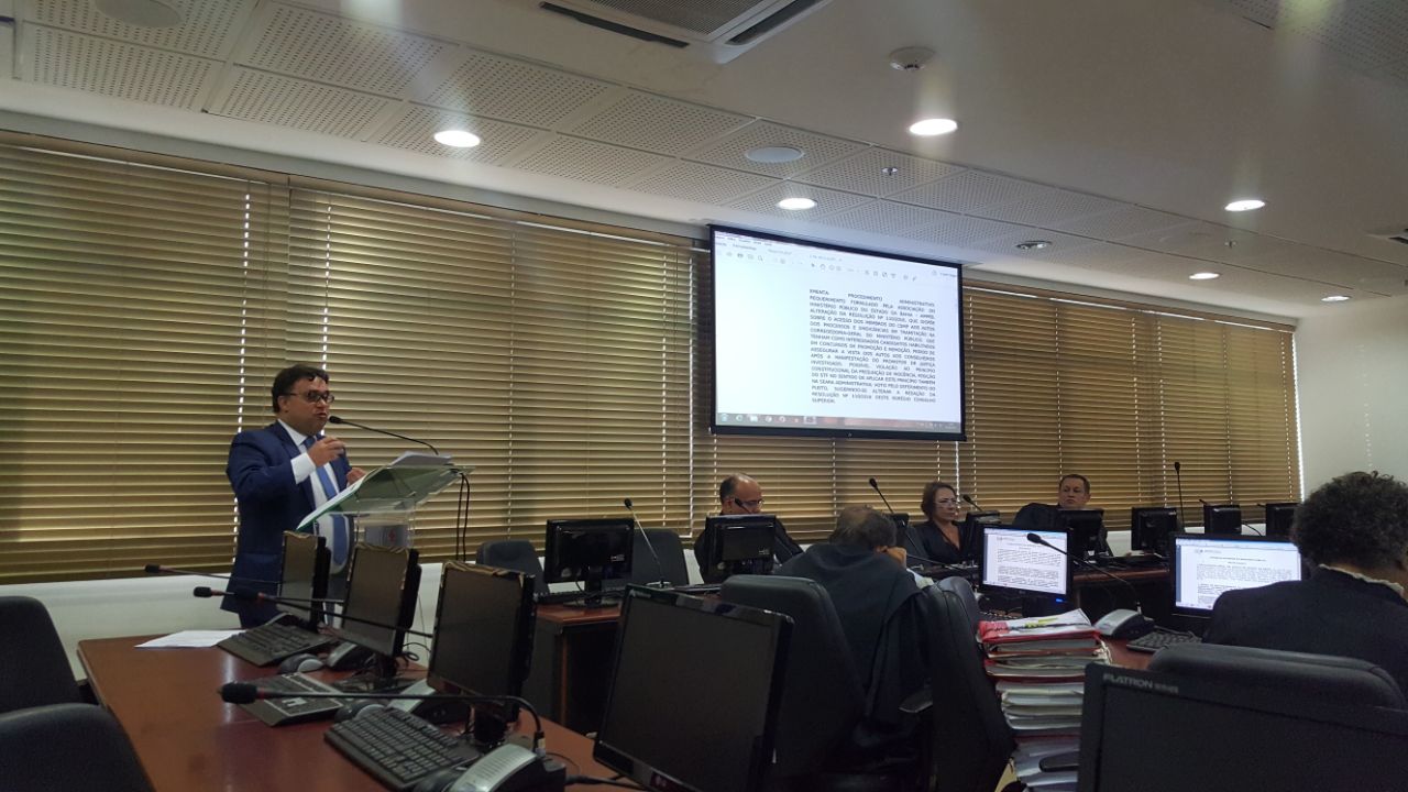 Conselho Superior defere pedido da Ampeb e Resolução nº 110/16 será alterada