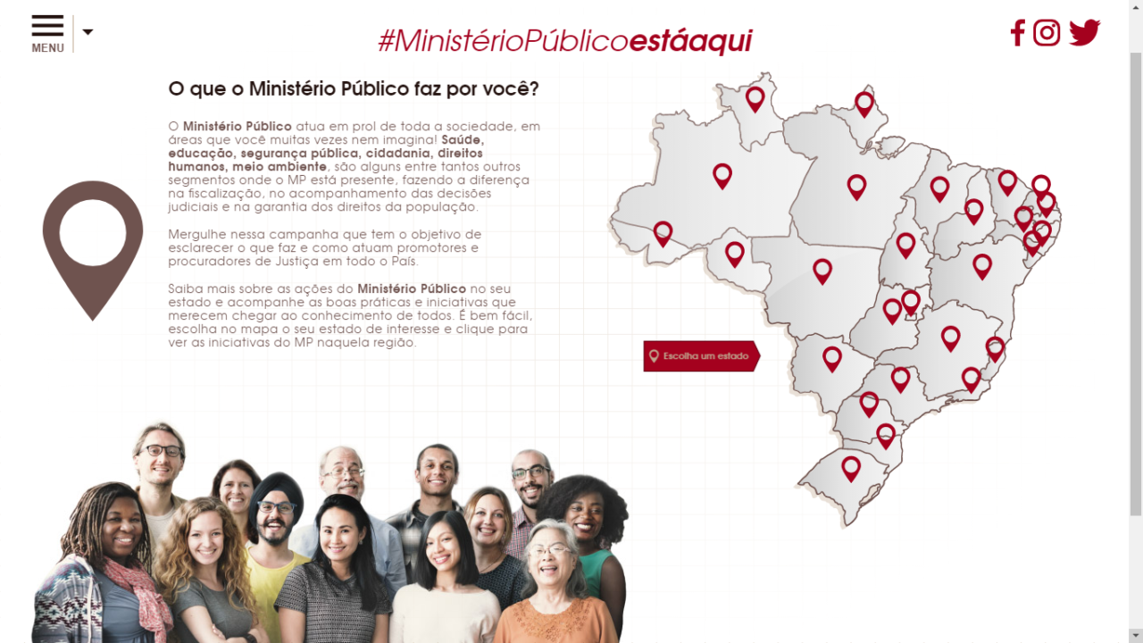 Associados da Ampeb também podem participar da campanha #MinistérioPúblicoestáaqui