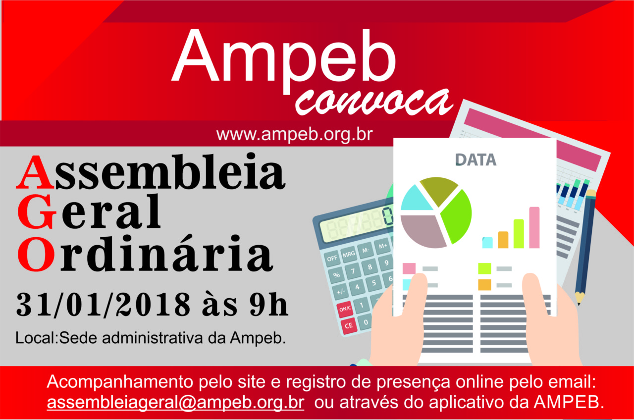 Assembleia Geral Ordinária da Ampeb será na próxima semana