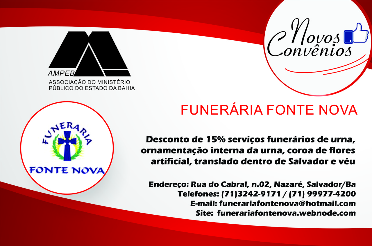 Ampeb firma parceria com a Funerária Fonte Nova