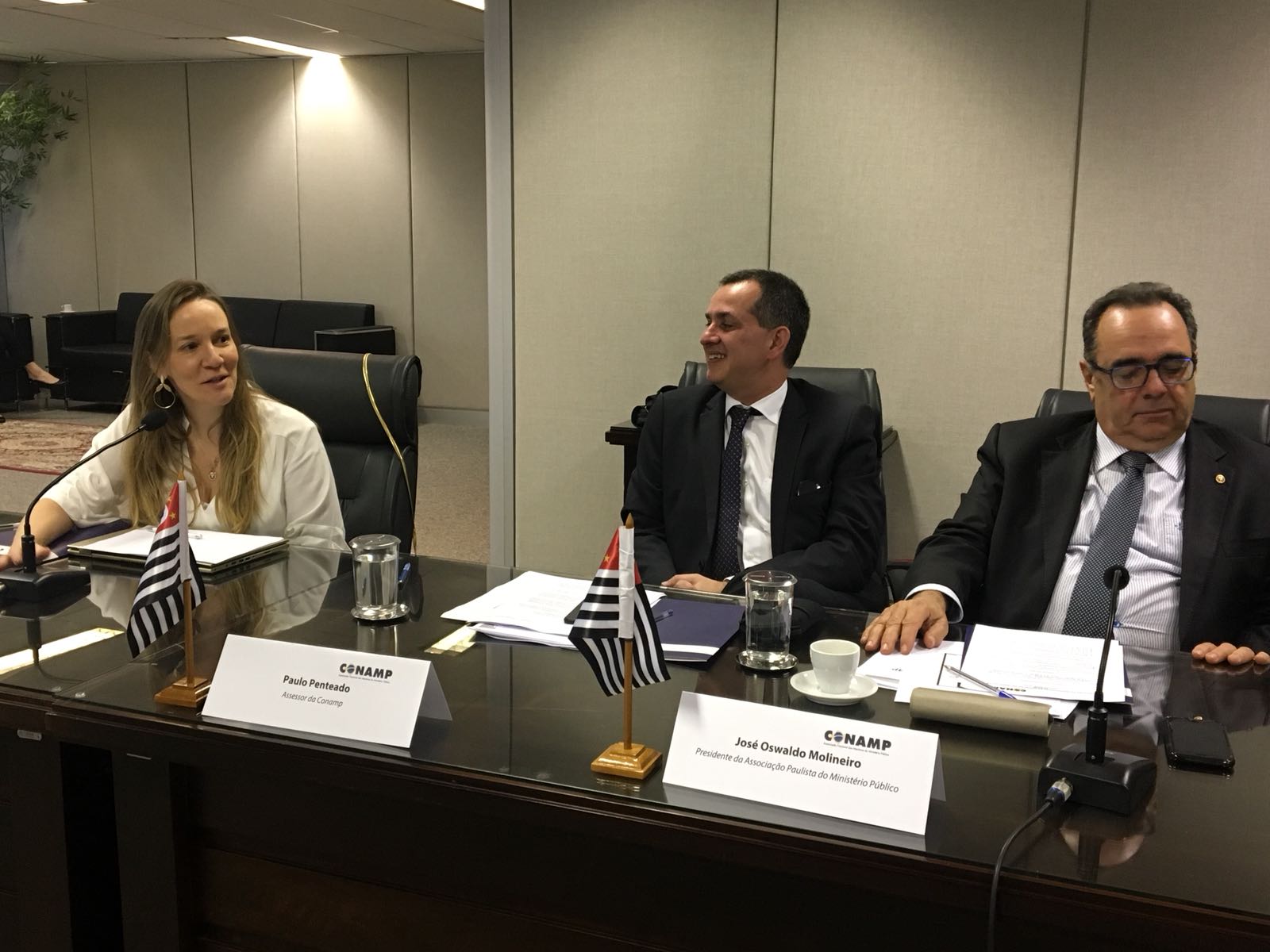 Ampeb participa de reunião do conselho da CONAMP, em Brasília