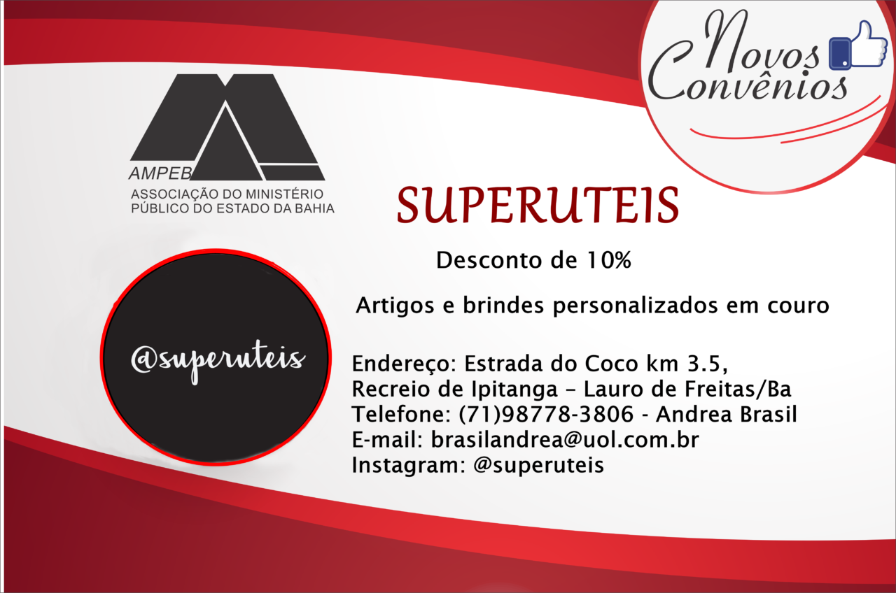 Ampeb fecha parceria com empresa de brindes personalizados em couro