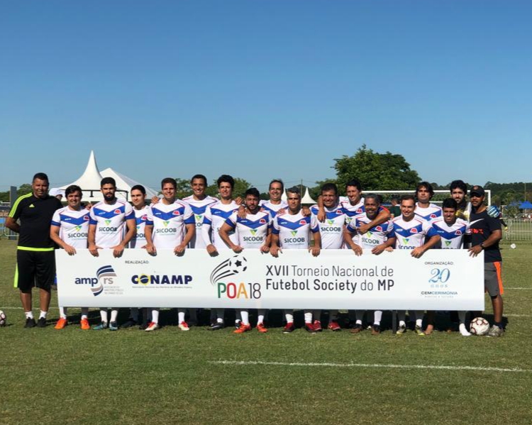 Duas equipes da Ampeb participam do XVII Torneio Nacional de Futebol Society do MP