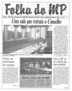 Folha do MP nº 11 – Janeiro/Fevereiro de 1994