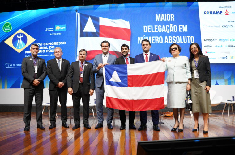 Delegação baiana brilha no XXVI Congresso Nacional do MP