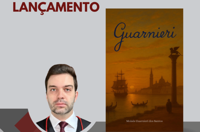 Associado Moisés Guarnieri lança romance histórico