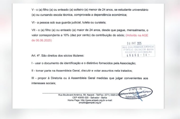 Estatuto da AMPEB é atualizado com participação dos associados