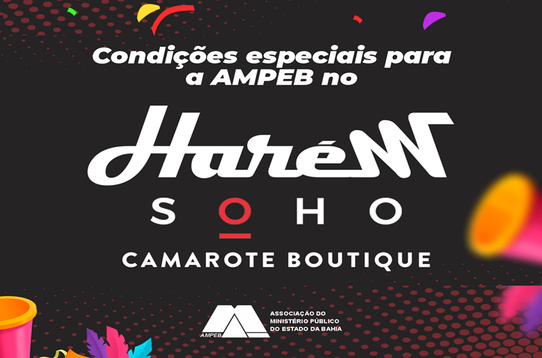Camarote Harém Soho eleva experiência do Carnaval 2026 para associados da AMPEB