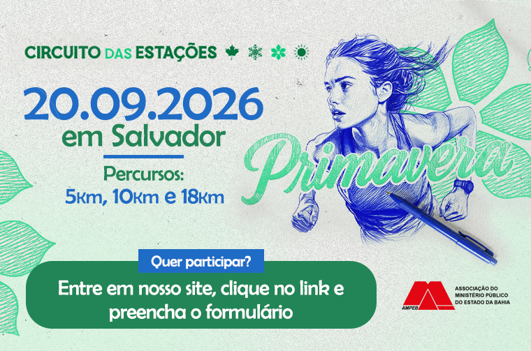 AMPEB abre inscrições para a etapa primavera do Circuito das Estações